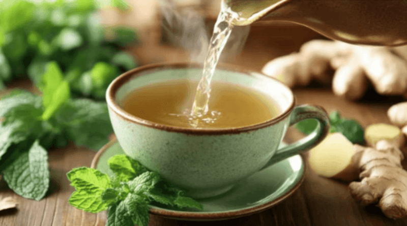 Peppermint & Ginger Digestive Tea