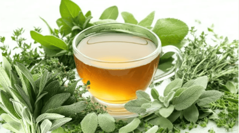 Sage and Thyme Sore Throat Tea